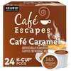 Café Escapes Café Caramel, Keurig Single-Serve K-Cup Pods, 24 Count
