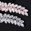 Xerling Pasadores franceses de diamantes de imitación, accesorios automáticos para
