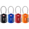 TSA Luggage Locks, [Pack of 4] Diyife 3-Digit Security Lock,