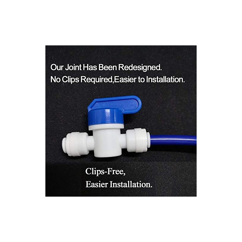 Lemoy Equal Straight OD Tube Ball Valve Quick Connect Fitting
