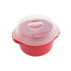 Nordic Ware Microwave Multi-Boiler, 5.5 Cup, Red