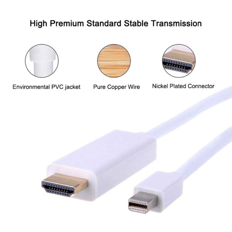 Mini Display Port DP to HDMI Adapter Cable for MacBook