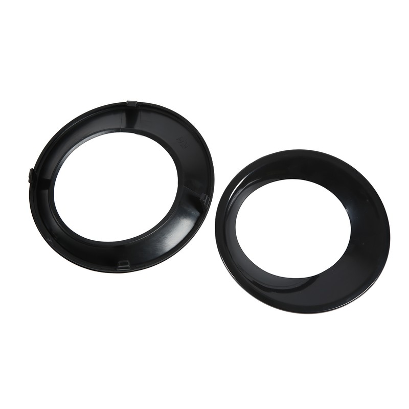 Pair Front Bumper Fog Lamp Cover Ring Trim 51113423789 Replacement