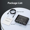 PVBCTCSID Ethernet Splitter 1 to 3 1000Mbps Internet Splitter High