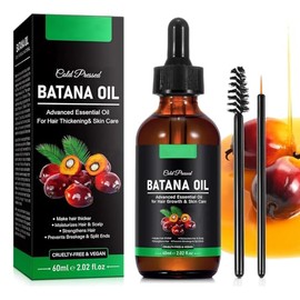 Aceite de Batana, 60ML aceite batana para el Cabello, Nutre el Cabello, Mejora las Puntas Abiertas y la Caída del Cabello para Hombres y Mujeres (1PC)