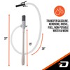 Deway Automatic Fuel Transfer Pump with Auto-Stop, AA Battery Powered,