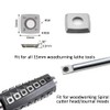 CDBP 15mm Square with 2"Radius Carbide Inserts Cutters 15×15×2.5mm-R50 Replacement