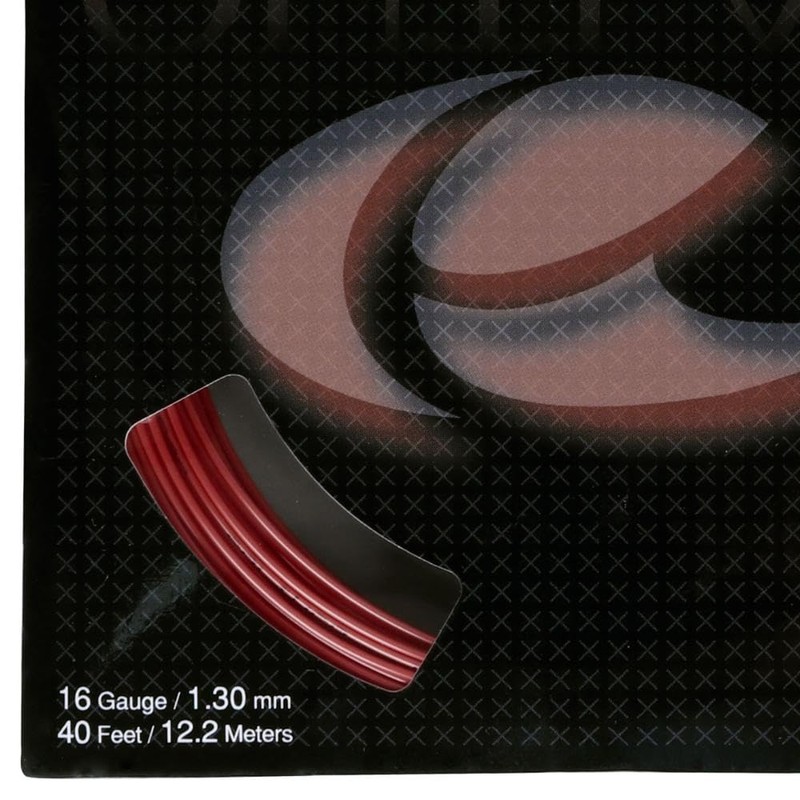 Solinco Outlast String Set - Red, 1.2 mm