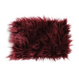 QKWL Central Armrest Cover, Arm Rest Cover for Car, Middle Console Cover, Center Console Cover, Durable, Comfortable to The Touch, Suitable for Most Models (Wine Red)