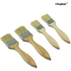 Chephon Natural Bristles Pastry Basting Brushes Set with wooden handle