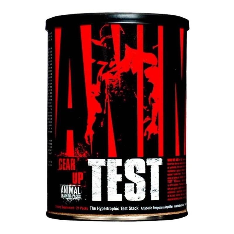 Universal Nutrition Animal Test 21 Packs Animal Pak