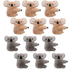 BENBO Koala Clips, 12 Pcs Cute Kangaroo Pencil Buddies - Koala & Critter Pencil Toppers & Huggers - Birthday Party Supplies