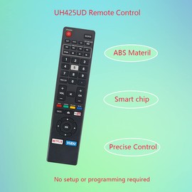 GHUST NH425UD NH425 Replacement Remote Control for Magnavox TV 55MV346X 55MV346X/F7B 50MV376Y 50MV376Y/F7B 50MV387Y 50MV387Y/F7 55MV387Y 55MV387Y/F7 65MV378Y 65MV378Y/F7
