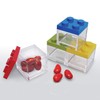 Omada Design Favor Boxes Made of Plexiglas, Pack of 24,