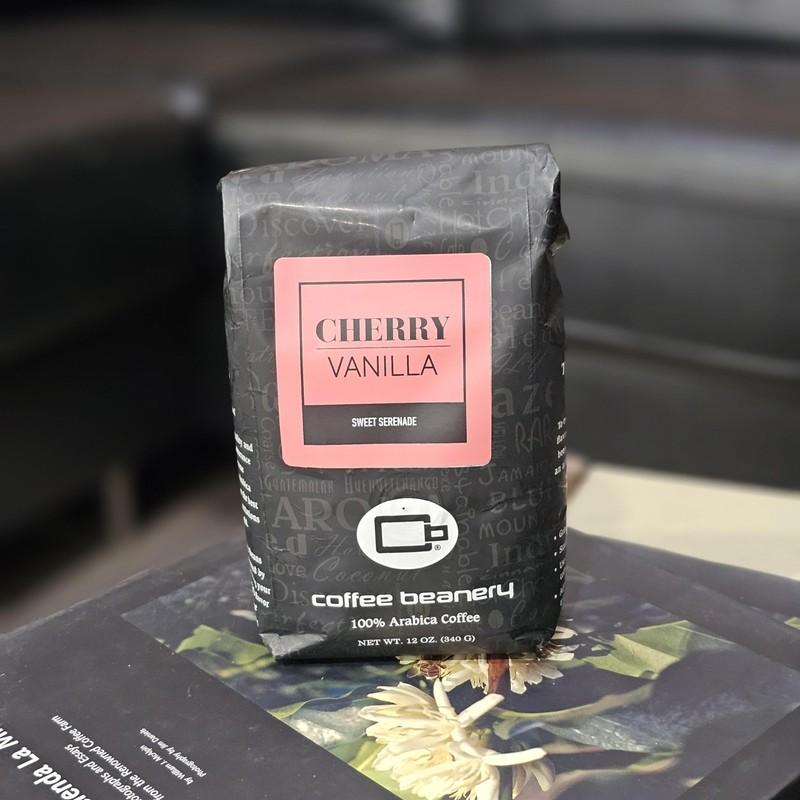 Cherry Vanilla Flavored Coffee by Coffee Beanery | Medium Roast,