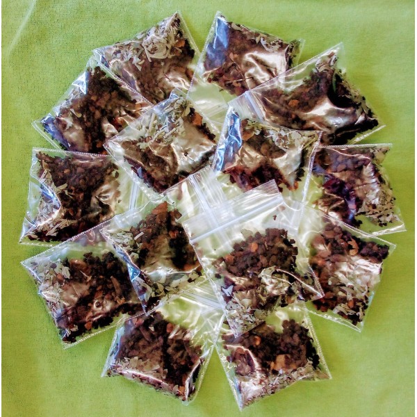 Unbranded Prepackaged Black Walnut Hull, Wormwood And Clove Tea With