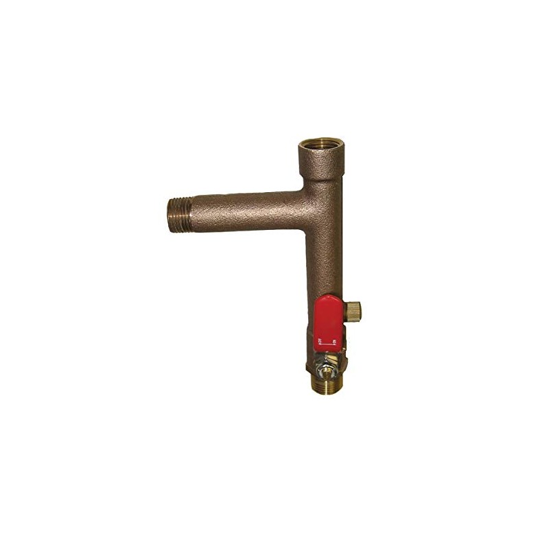 Midline Valve S3766 Expansion Tank Isolator Valve, with Drain, Heating