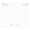 Filofax Personal day per page 5 language 2024 diary, White