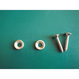 does not apply Leg Stops for Fender Rough White Tolex amps w/ screws, pair