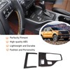 DIYUCAR ABS Plastic Car Interior Center Console Gear Shift Panel