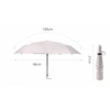 Krago Travel Umbrella Windproof Lightweight Auto Open Close Sun/Rain Women