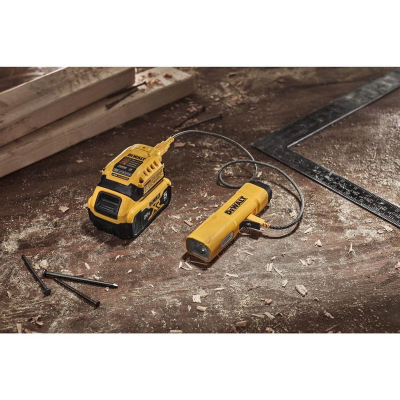 DEWALT LED Flashlight, USB-C Rechargeable, Magnetic Jobsite Light (DCL183)