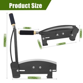 Fresh Flower Stem Cutters, 14 in High-Carbon Steel Blade Flower Cutters for Stems Florist and Gardening, Floral Stem Cutter for Fresh Flowers with Safety Latch