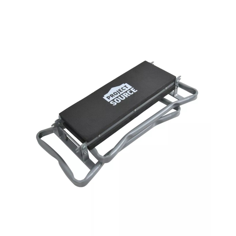 Project Source New Metal Garden Kneeler with Padded Seat Foldable