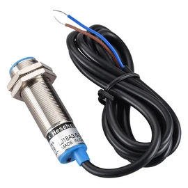 Heschen M18 Inductive Proximity Sensor Switch Shield Type LJ18A3-5-J/EZ Detector 5mm 90-250VAC 400mA Normally Open(NO) 2 Wire