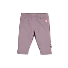 Sterntaler Girls' Leggings Heart Swimming Trunks, Pastel Purple