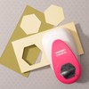 Vaessen Creative Hexagon Motif Punch, 4.4 x 5.1 cm, Punch