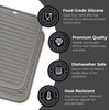 Silicone Trivets for Hot Pots and Pans (4 Pack) -
