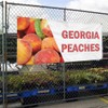 Vinyl Banner Multiple Sizes Georgia Peaches Restaurant Cafe Bar A