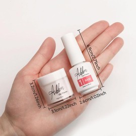 LAVENDER VIOLETS 20 Colors Dip Powder Nail Kit, 1 Set Including 20pcs Dip Powder & 4 Counts Liquid & 2 Counts Brush & 1 Count Nail File, Professional Nail Art Kit for Women & Girls, Nail Art Sheet, Gel Extension