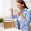 OGGI Fluted Airtight Food Storage Containers - Extra Large Cereal