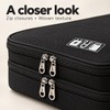 3-Layer Barber Tool Organizer Bag for Hair Styling – Large