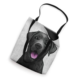 Black Lab Dog, Black Labrador Retriever Owner Tote Bag