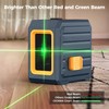 CIGMAN Laser Level with Tripod, (36.6 inch) 100Ft Self-Leveling Green