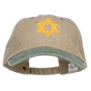 e4Hats.com Jewish Star of David Embroidered Two Tone Cap -