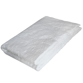 Ceramic Fiber Blanket, Fireproof Insulation Baffle Rated to 2400F,Insulation Blanket for Wood Stove Baffle, Fireplace, Pellet Stove, Chimney, Furnace, Boiler, Pizza Ovens and Forge（39.4x24x0.5inch）