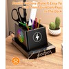 Desk Lamp with Wireless Charger, COZOO LED Desk Lamps for