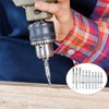 21 pcs Center Drill Bit Set, AFUNTA Self Centering Hinge