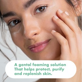 Fortify Hydrating Foaming Facial Cleanser with Hyaluronic Acid & Aloe - Purifying Face Wash - Vegan, Fragrance-Free, Alcohol-Free, Cruelty-Free for All Skin Types - Made in Korea - 150ML/5.07Fl.Oz.