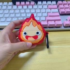 QYFZXLV Funny Cute Cartoon Creative Design Ear Buds Case for Airpods 4th,3rd Generation,for Airpods pro 2 with Hook,Soft Silicone Protective Cover for Boys Girls (for airpods pro 2)