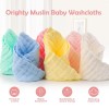 Orighty Muslin Baby Washcloths Pack of 6 - Soft Face