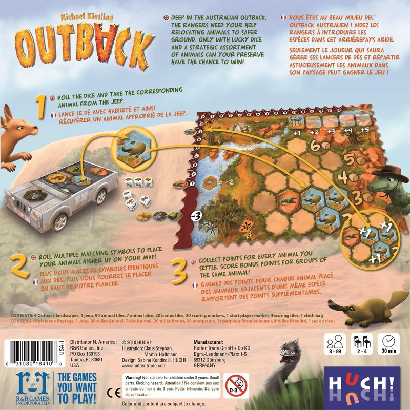 R&R Games Outback Strategy Game
