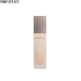 PONY EFFECT Zoom In Foundation 30g, Shade:004 Sand Beige