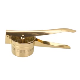 Lemon Squeezer Stainless Steel Long Handle Hand Held Juice Press Juicing Tool for Kitchen Gold