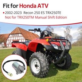 JAVIK Power Shift Control Motor Compatible with Honda Recon 250 ES 2002-2023 Electric Shift Edition Only, OEM#31300-HM8-A51