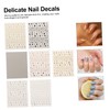 Vaguelly 7pcs Star Nail Art Stickers Creative DIY Manicure Decals